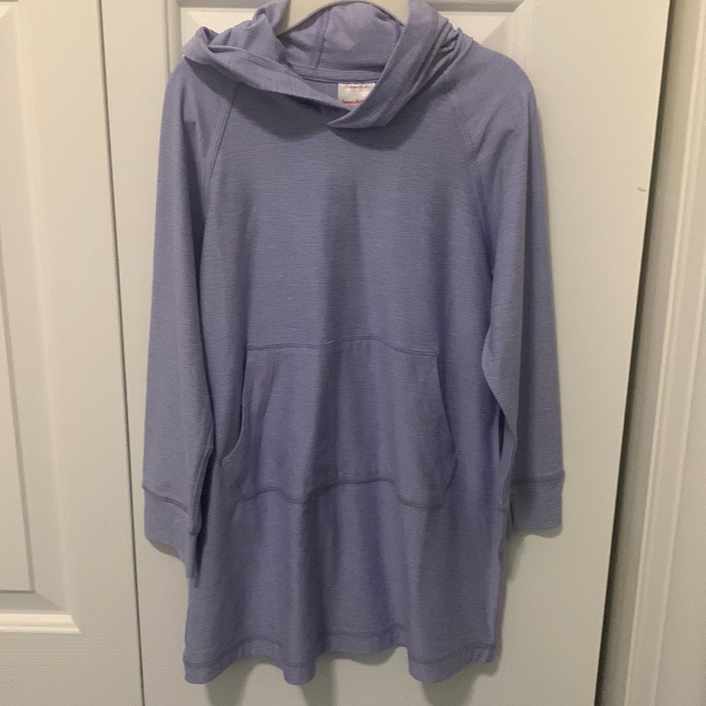 Recycled Sunblock UV Hoodie Dress - Hanna Andersson size 4